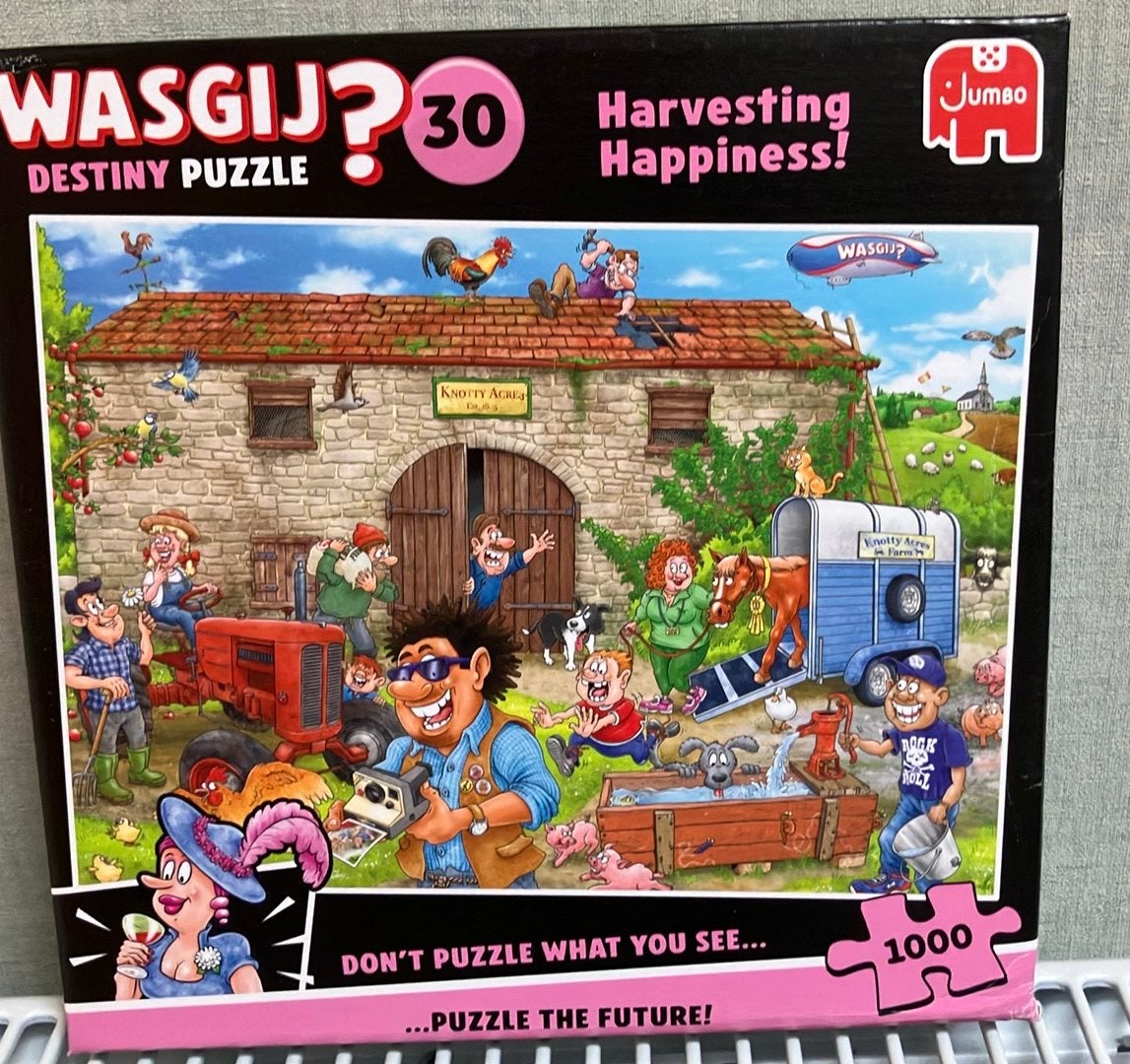 Wasgij Destiny 30 puzzel 1000 stukjes, Hobby en Vrije tijd, Denksport en Puzzels, Ophalen of Verzenden, 500 t/m 1500 stukjes, Zo goed als nieuw