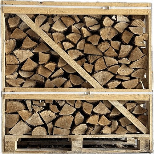 Te koop: ovengedroogd haardhout – eik of beuk van Topkwalit, 6 m³ of meer, Ophalen of Verzenden, Eikenhout, Blokken