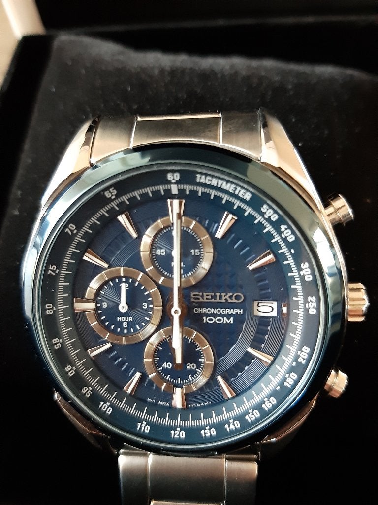 SEIKO HEREN HORLOGE, Staal, Polshorloge, Nieuw, Zilver
