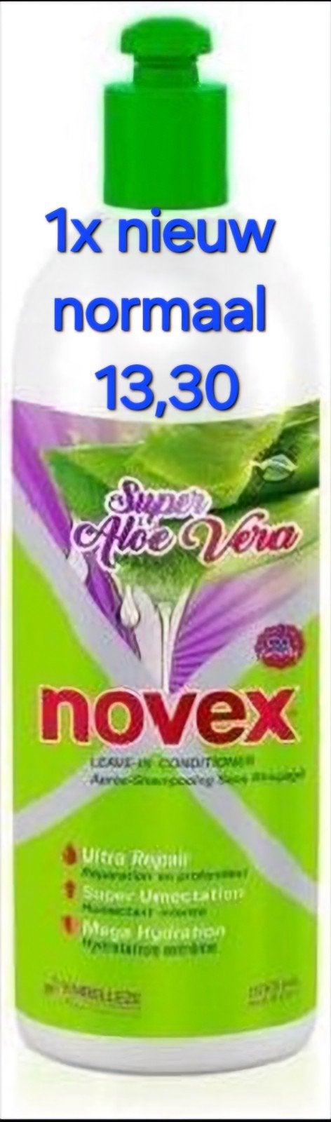 Novex Super Aloe Vera Leave-in Conditioner, Ophalen of Verzenden, Nieuw