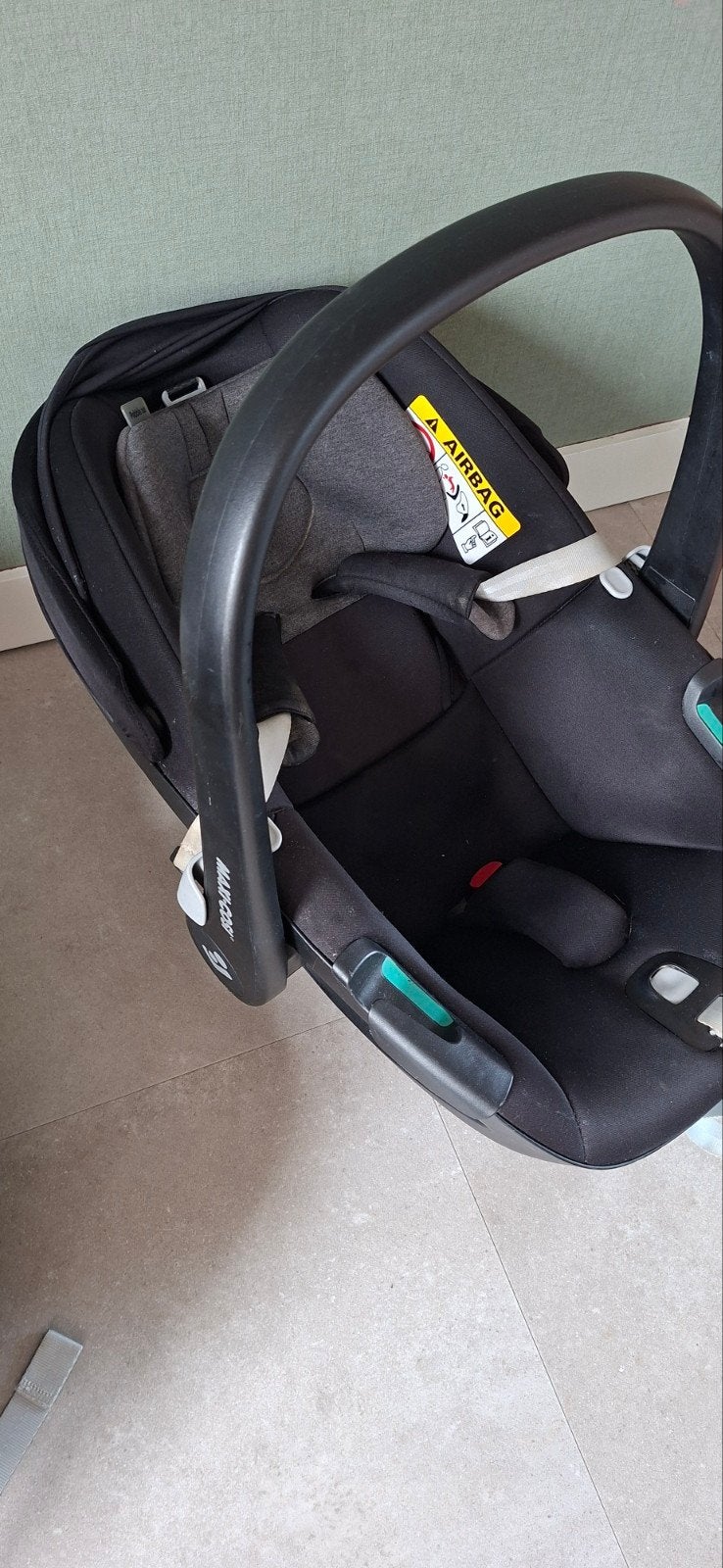 Maxi Cosi Pebble 360, Ophalen, Autogordel of Isofix, Gebruikt, 0 t/m 13 kg