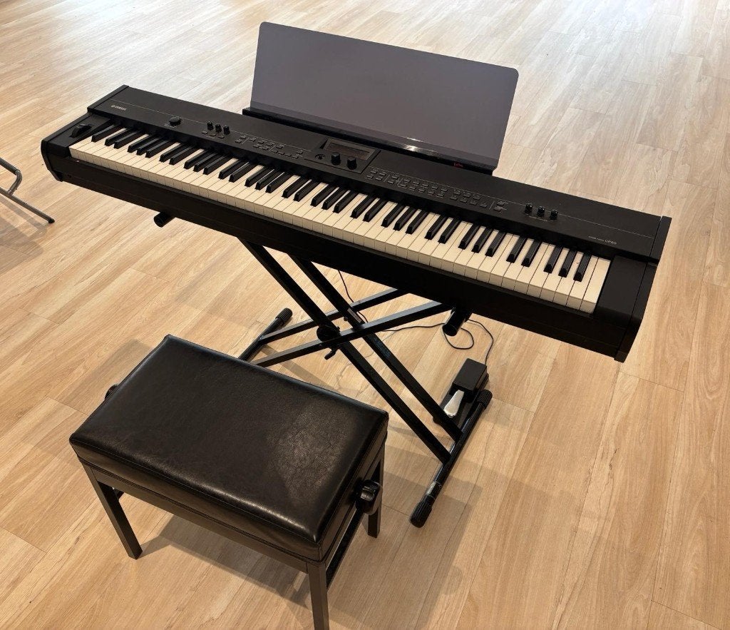 Stagepiano YamahaCp 50, Muziek en Instrumenten, Ophalen, Gebruikt, Zwart, Piano