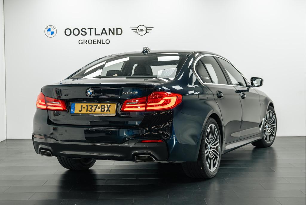 BMW 5 Serie 520i High Executive M Sport Automaat / Schuif-Ka, Automaat, Achterwielaandrijving, Gebruikt, 4 cilinders