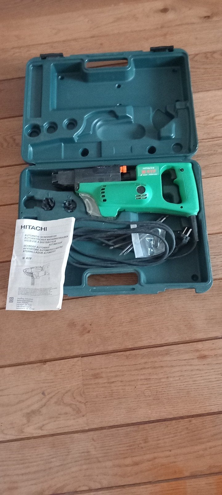 hitachi schroef automaat lengte schoenen 20-41, Ophalen of Verzenden, Zo goed als nieuw, Minder dan 600 watt, Overige typen