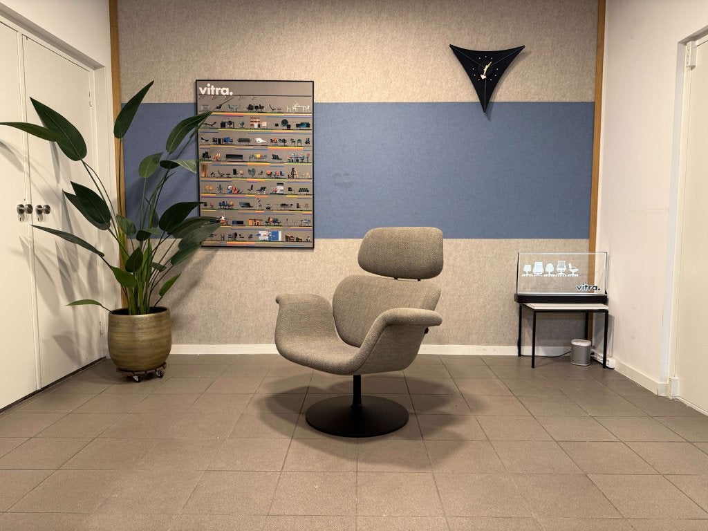 Artifort | Pierre Paulin | Big Tulip Chair | Grijs melange, Gebruikt, Vitra Artifort Cassina Fritz Hansen Eames Gispen Pastoe Hay