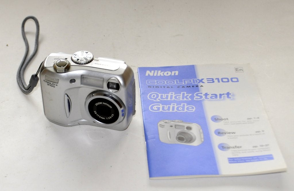 Nikon Coolpix  3100, Gebruikt, Handleiding, Ophalen of Verzenden, Compactcamera