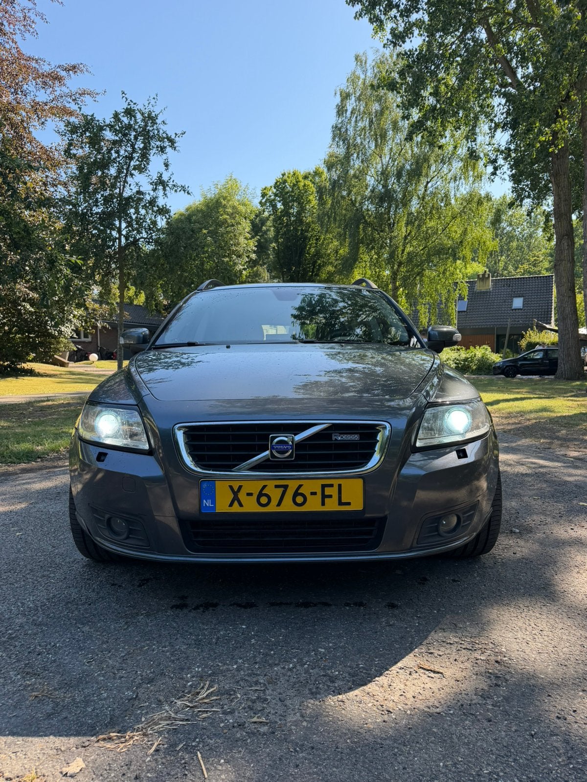 Volvo V50 1.6 D 2008 Grijs, Auto's, Voorwielaandrijving, 4 cilinders, 700 kg, 1306 kg