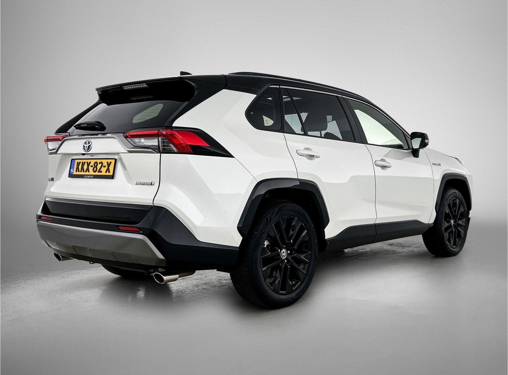 Toyota RAV4 2.5 Hybrid Bi-Tone | Schuif - Opendak | JBL | 36, Automatische klimaatregeling, Gebruikt, 4 cilinders, Leder en Stof