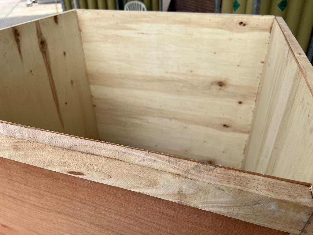 GRATIS Kist/krat 123x123x123 cm, Ophalen, 100 cm of meer, 60 cm of meer, Westerndeco