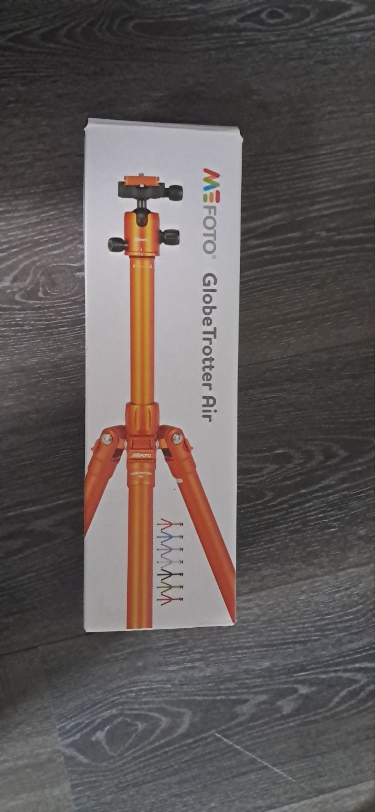 Nieuw MeFOTO GlobeTrotter Air FotoStatief met draagtas!, Overige merken, Zo goed als nieuw, 150 tot 175 cm, Met balhoofd
