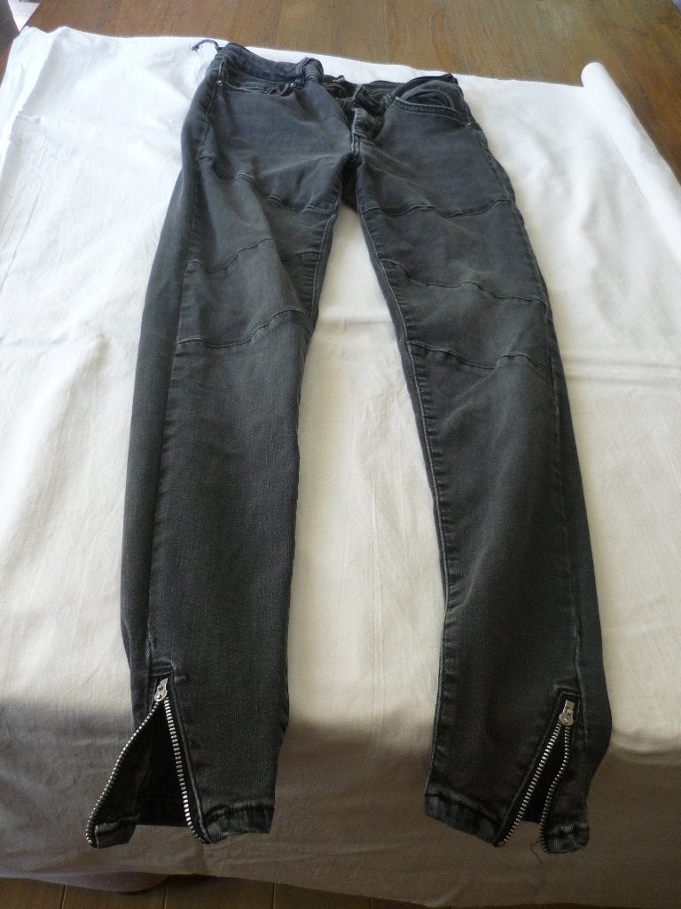 spijkerbroek, Kleding | Dames, Spijkerbroeken en Jeans, Ophalen of Verzenden, Gedragen, Grijs