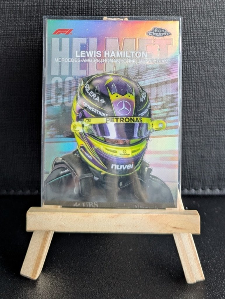 2024 topps chrome f1 Lewis Hamilton HC-6, Ophalen of Verzenden, Zo goed als nieuw, Formule 1
