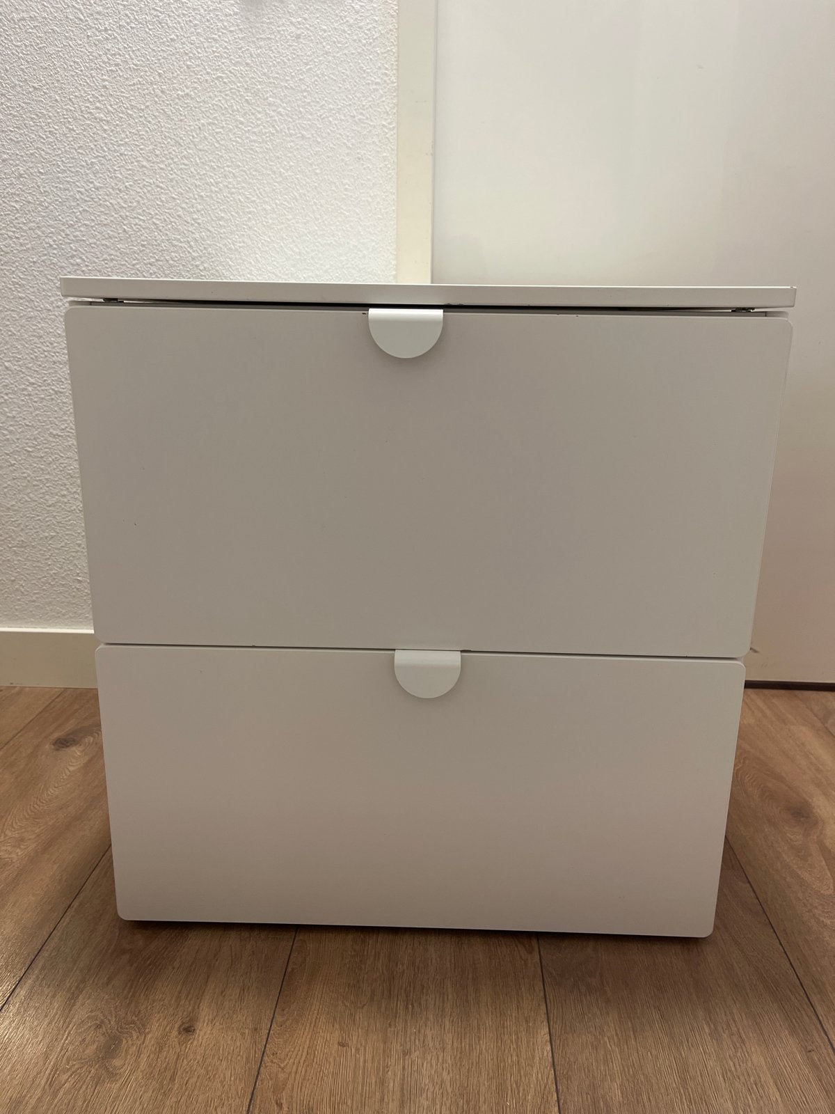 IKEA PLATSA Kast met 2 lades - Wit, 60x55x60 cm, Ophalen, Overige materialen, Gebruikt, 1 of 2 laden