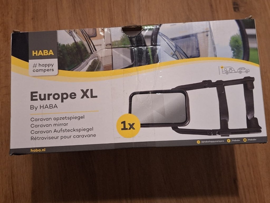 Haba Europe XL Caravan opzetspiegels, Ophalen, Nieuw