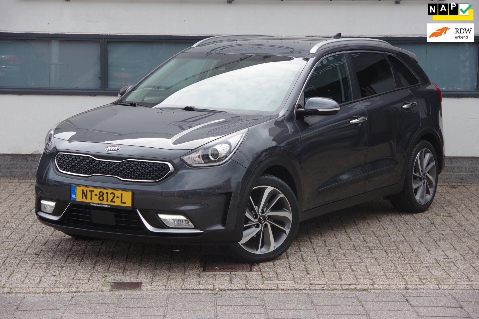 Kia Niro 1.6 GDi Hybrid ExecutiveLine |NL Auto| Trekhaak|Sto, Gebruikt, 23 km/l, Bluetooth, SUV of Terreinwagen
