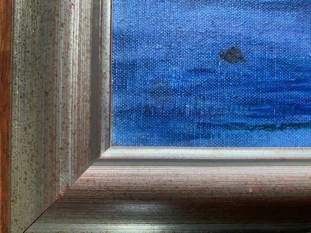 Acryl/doek, Maya Wildevuur (1944-2023), Landschap, Acrylverf, Overige stijlen, Doek, Ophalen of Verzenden