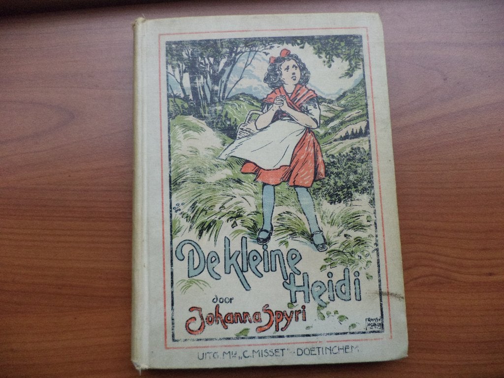 De kleine Heidi, Johanna Spyri, 1923 of eerder, oude druk, Ophalen of Verzenden, Gelezen