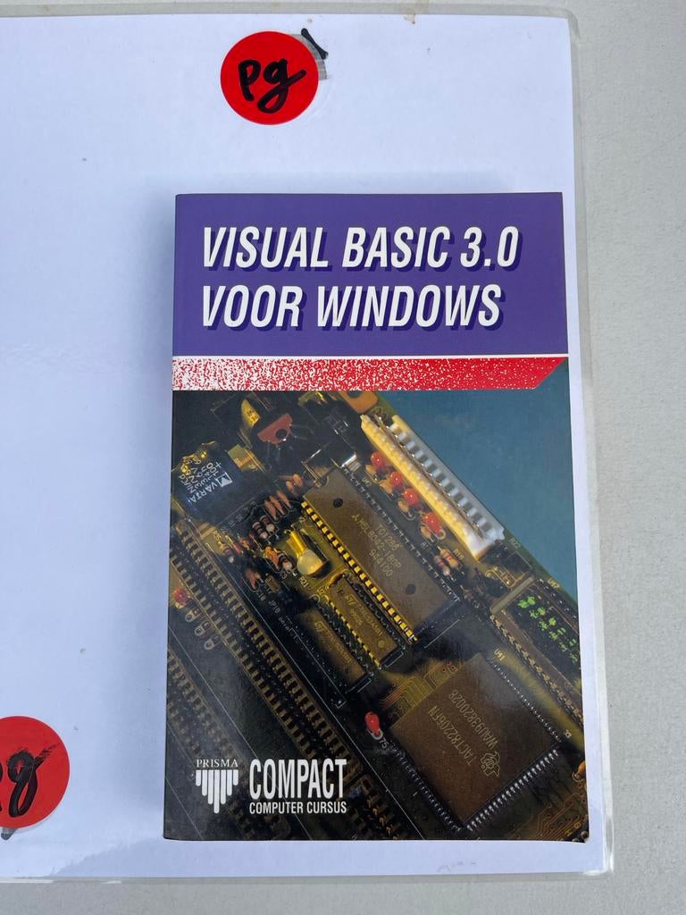 Visual Basic 3.0 voor Windows - Prisma Compact Cursus, Boeken, Informatica en Computer, Ophalen of Verzenden, Zo goed als nieuw