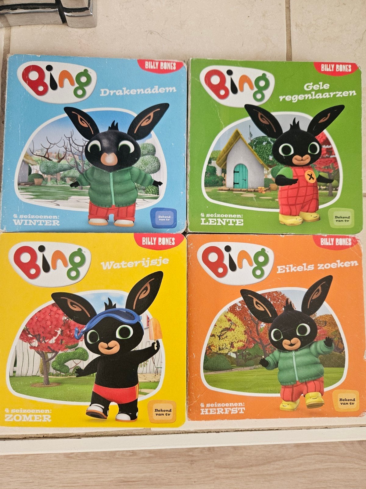 Bing Boekjes - 4 Seizoenen Set, Boeken, Ophalen of Verzenden