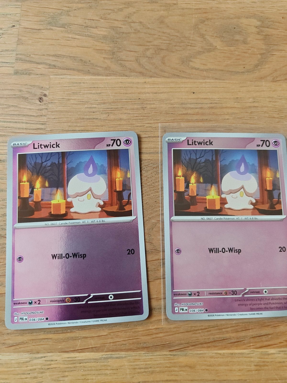 Litwick Reverse Holo - Pokemon Kaart (036/084), Ophalen
