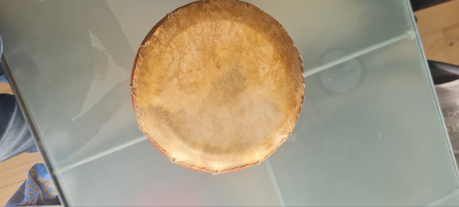 Handgemaakte Tunesische trommel - Djembe, Ophalen of Verzenden, Gebruikt, Trommel