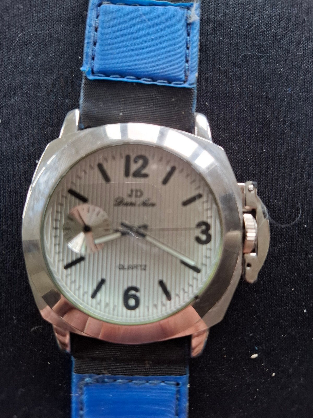 JD Dani Mor Quartz horloge - bandje vervangen, loopt niet, Overige merken, Gebruikt, Staal, Polshorloge