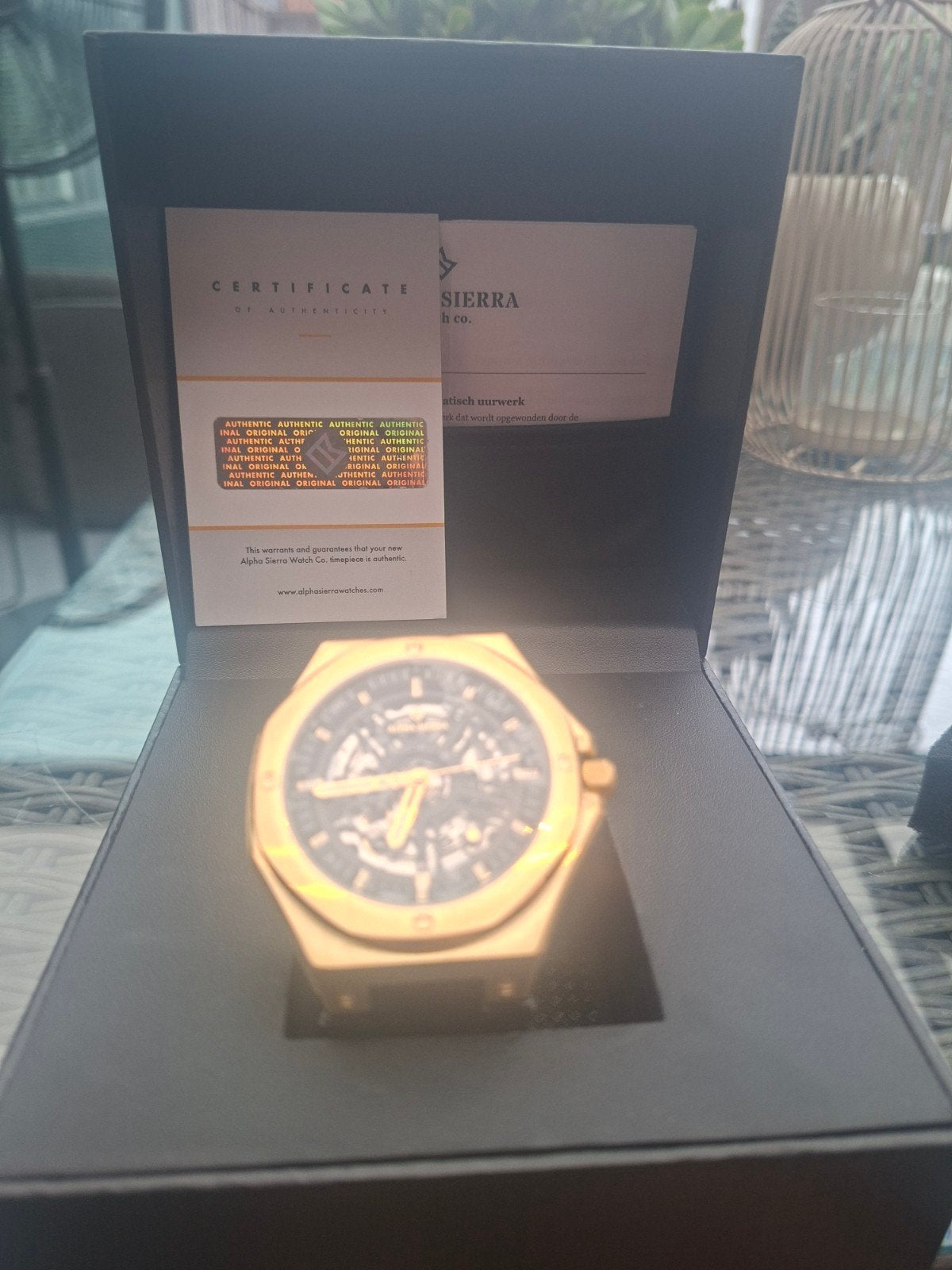 Alpha Sierra Limited Edition Horloge, Overige merken, Polshorloge, Overige materialen, Nieuw
