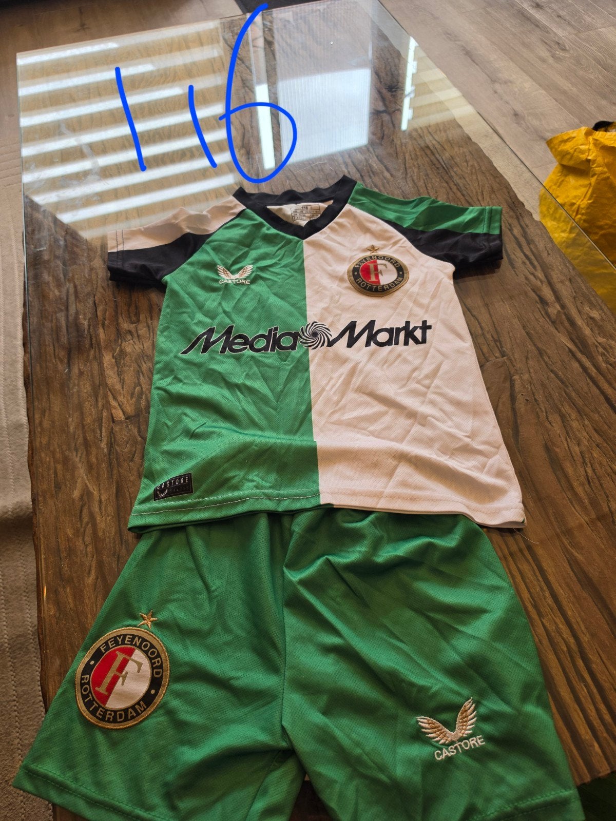 feyenoord maat 116, Kinderen en Baby's, Ophalen of Verzenden, Meisje