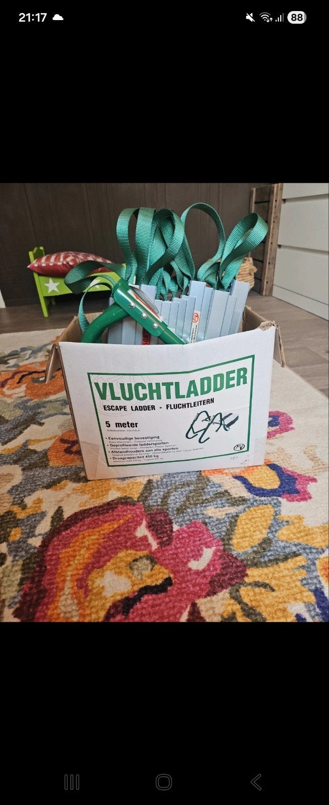 Vluchtladder ATV, Ophalen of Verzenden, Zo goed als nieuw