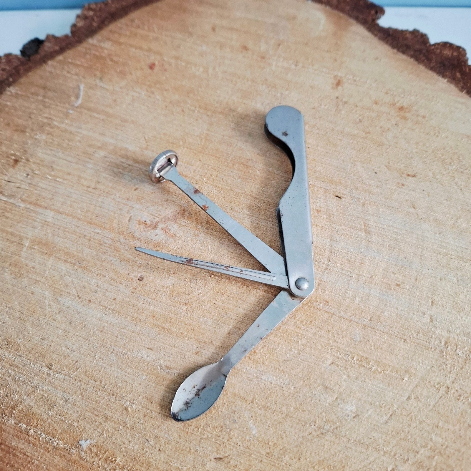 Vintage pijp gereedschap - 3-in-1 pijpenrager, Gebruikt, Ophalen of Verzenden, (Water)pijp, Onbekend