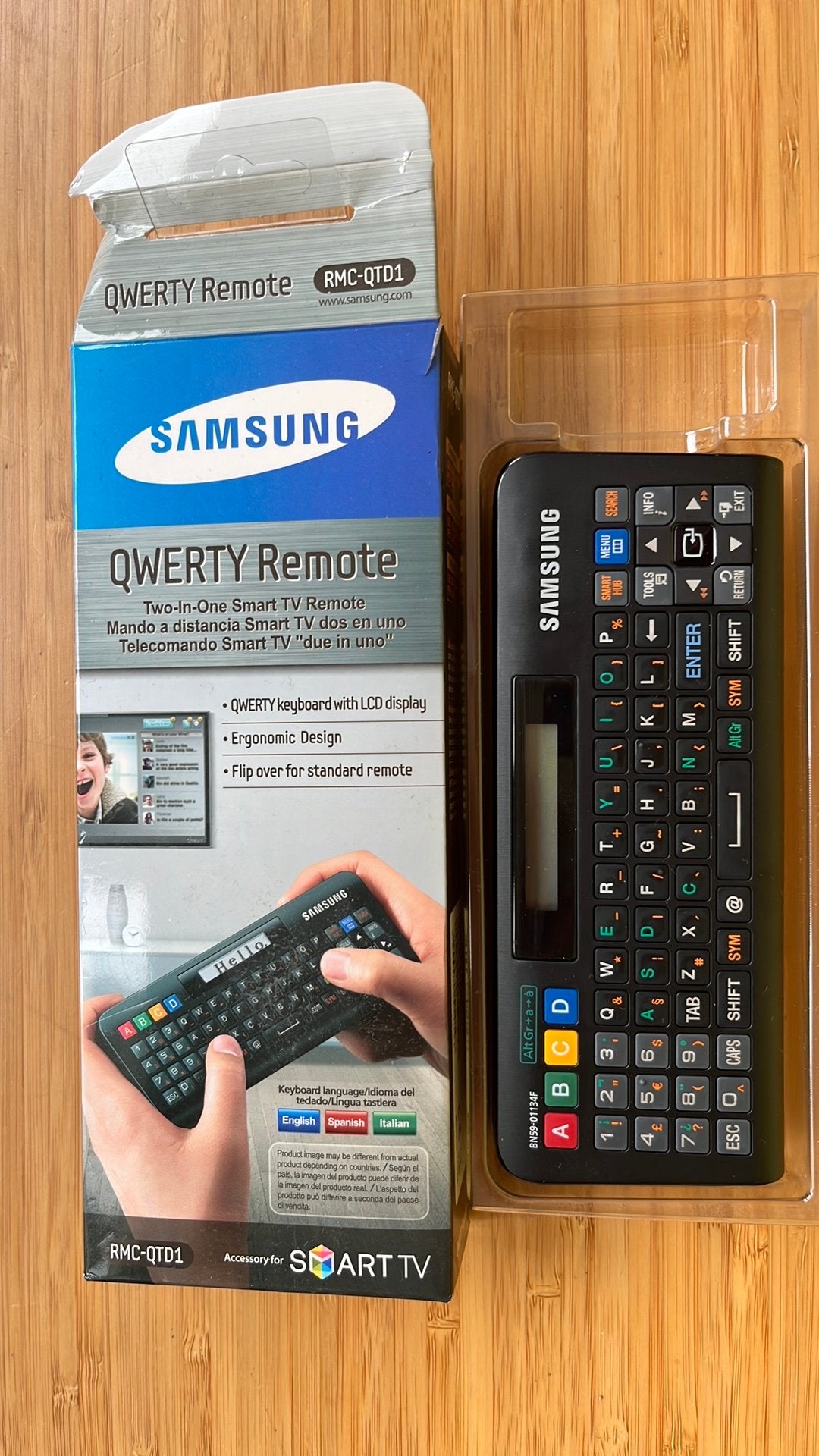 Qwerty remote samsung, Ophalen of Verzenden, Zo goed als nieuw
