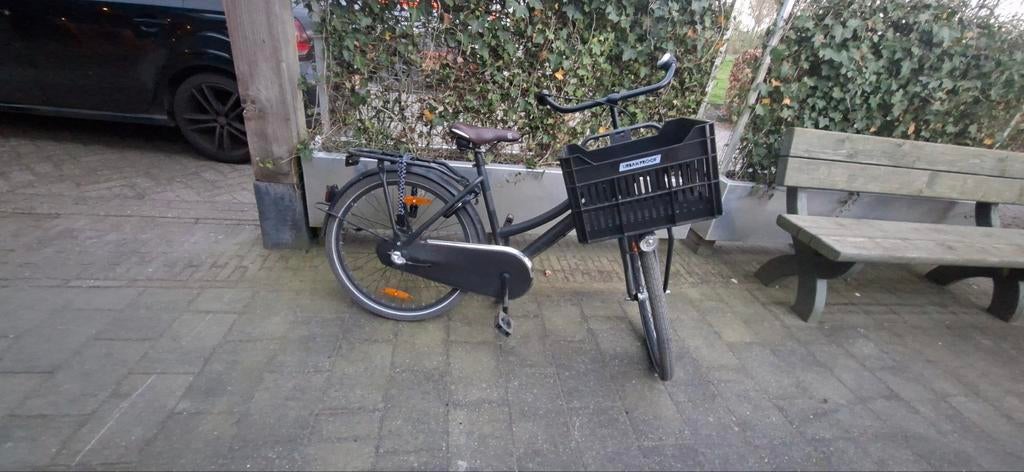 Cortina kinderfiets met voordrager en krat, Ophalen, Gebruikt, Overige merken