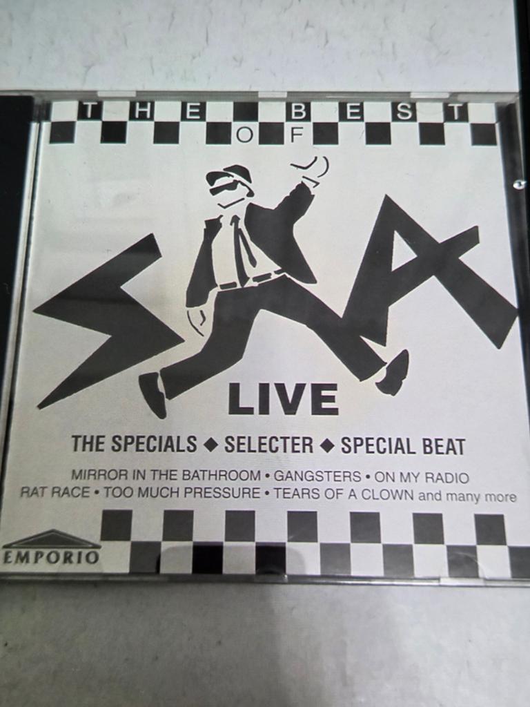 The Best Of Ska Live CD - The Specials, Selecter,, Ophalen of Verzenden, Gebruikt