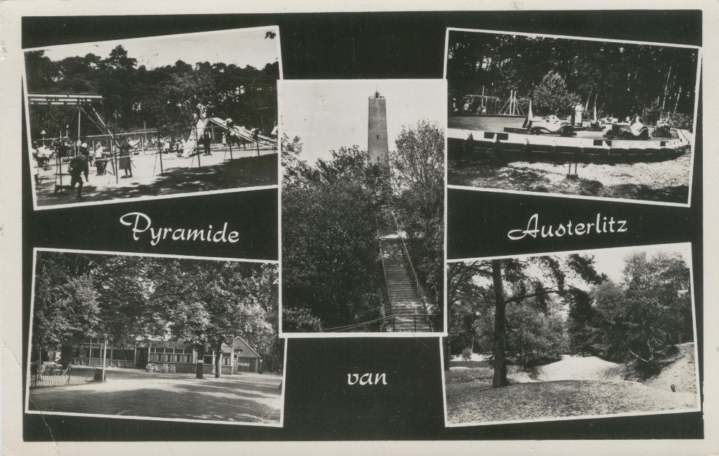 Austerlitz  Pyramide van  1956    no 8, Verzamelen, Verzenden, 1940 tot 1960, Gelopen, Utrecht