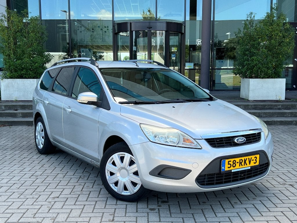 Ford Focus 1.6 16V | Airco | Trekhaak | Apk 09-06-2027, Auto's, Ford, 1596 cc, 15 km/l, 4 cilinders, 635 kg