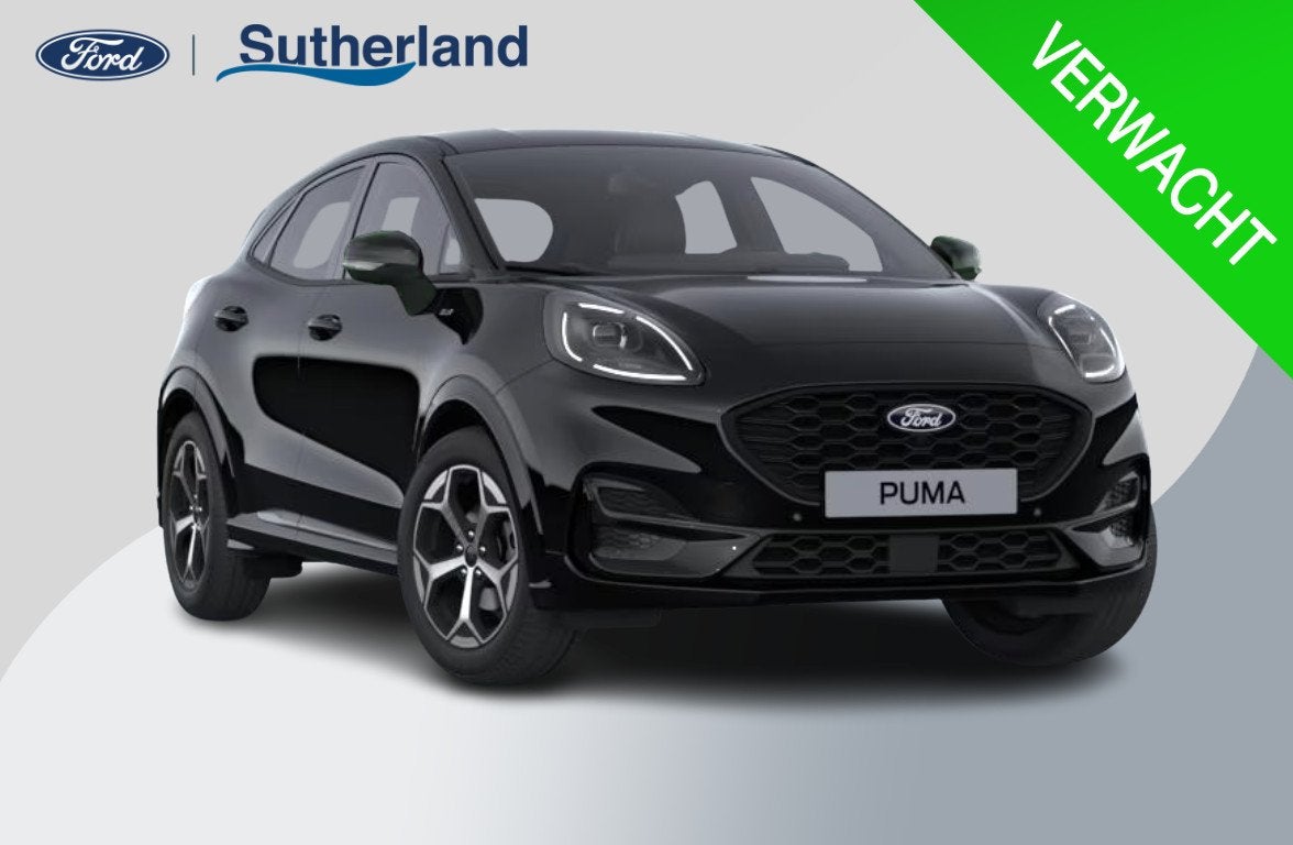 Ford Puma 1.0 EcoBoost Hybrid ST-Line | Comfort Pack | Winte, Auto's, Zwart, Bedrijf, 3 cilinders, SUV of Terreinwagen