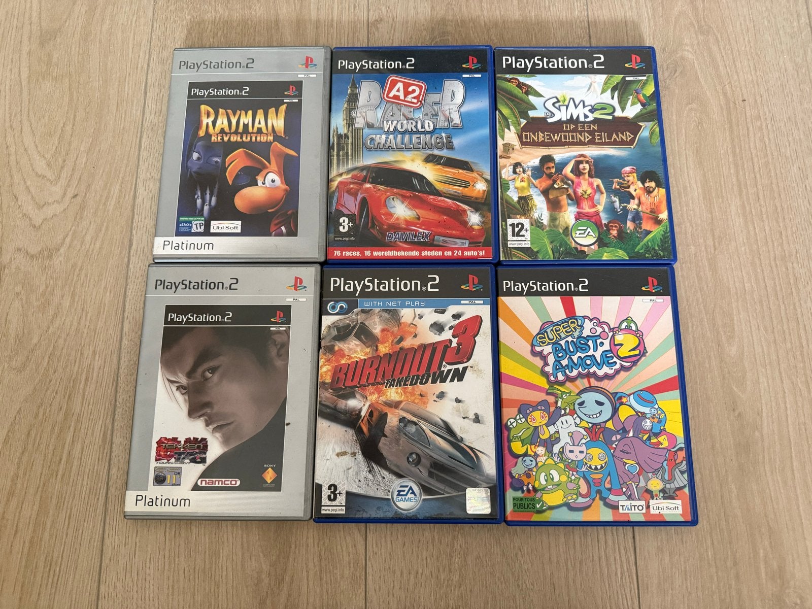 PlayStation 2 Games - 6 PS2 Klassiekers, Gebruikt, Overige genres, Eén computer, Ophalen of Verzenden
