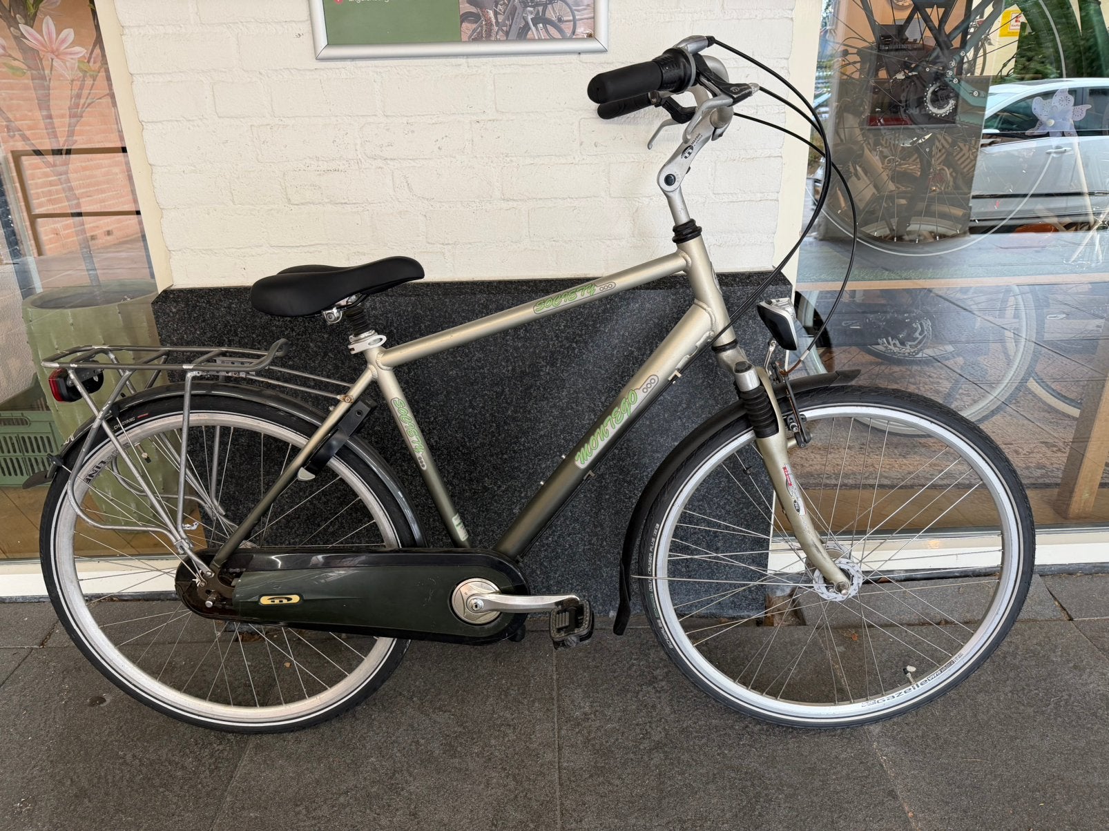 Montego heren fiets 51cm 7 versnellingen handrem, Fietsen en Brommers, Overige merken, Versnellingen, 49 tot 53 cm, Ophalen of Verzenden