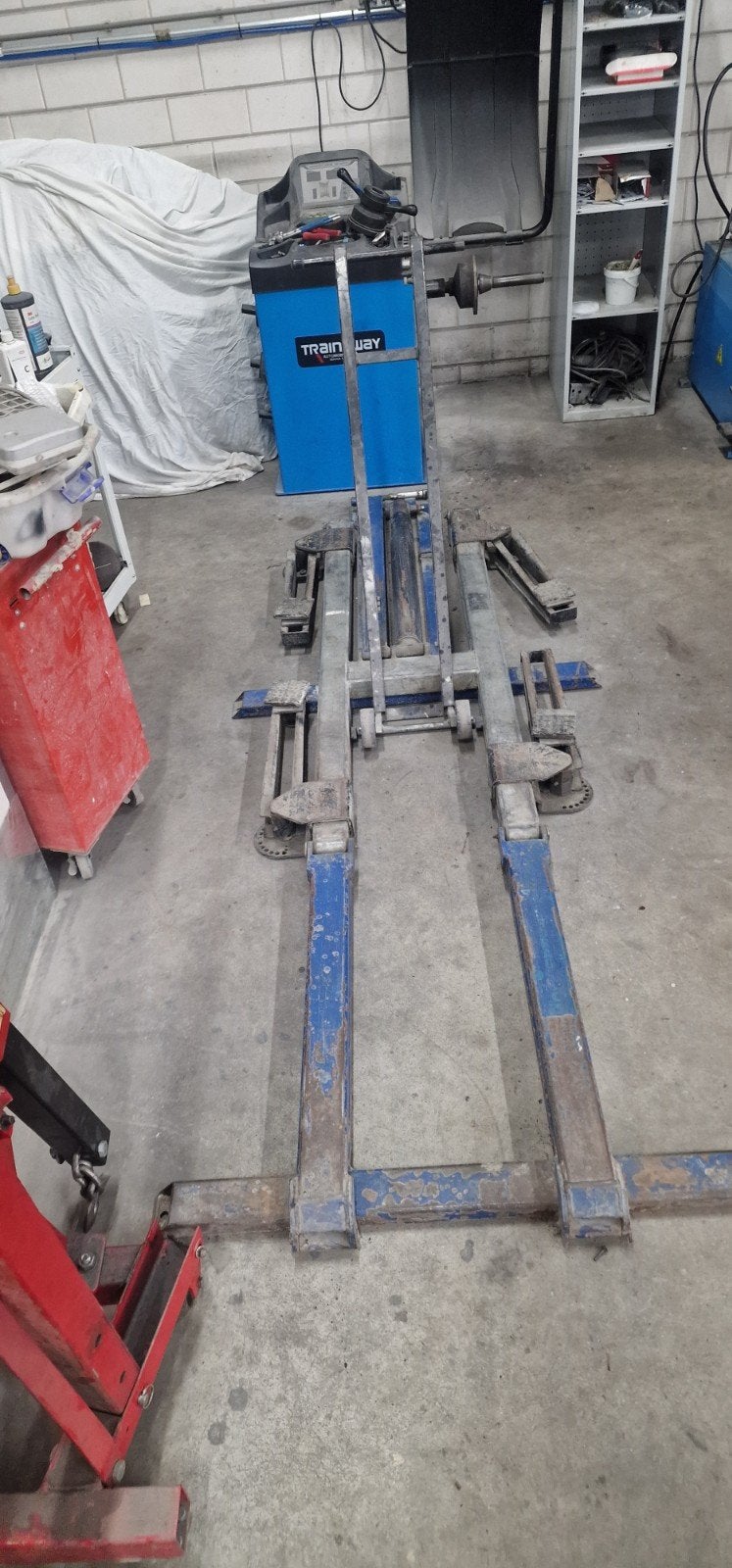 AC Hydraulics Krikbrug / Hefbrug 2000 kg, Ophalen