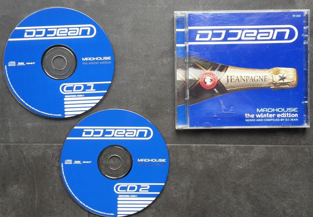 CD - DJ Jean - Madhouse The Winter Edition Jeanpagne - Mixed, Cd's en Dvd's, Ophalen of Verzenden, Zo goed als nieuw, Techno of Trance