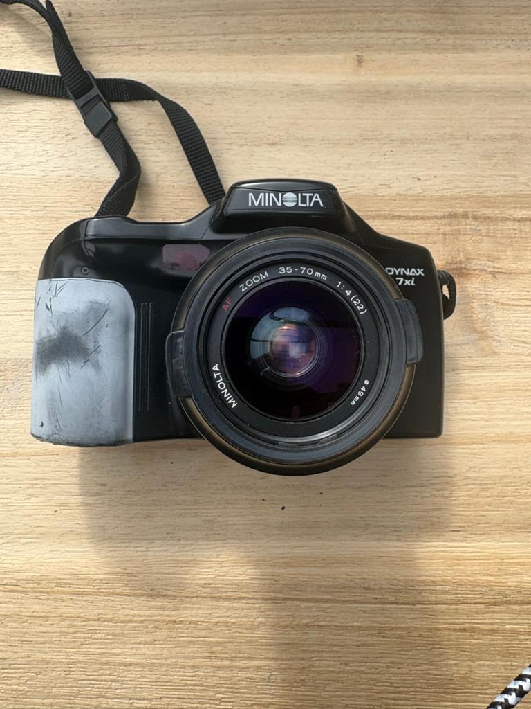 Minolta Dynax 7xi Spiegelreflexcamera met AF Zoom 35-70mm, Minolta, Spiegelreflex, Ophalen of Verzenden, Ossenkamppad 25