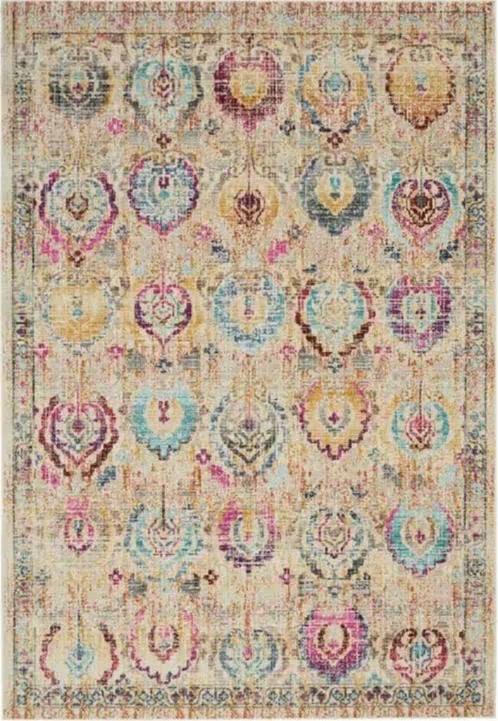 NIEUW! Vloerkleed Nourison Vint. Kashan Ivory 71x244 € 26,99, Overige kleuren, Rechthoekig, Nieuw, 200 cm of meer