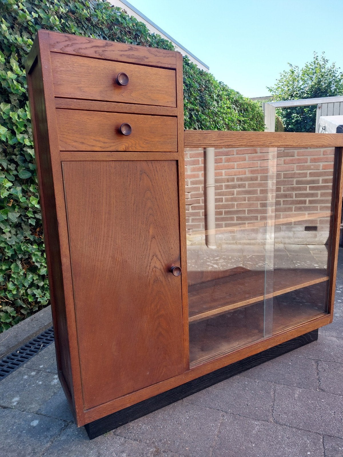 antiek kastje art deco kast vitrinekastje, Ophalen