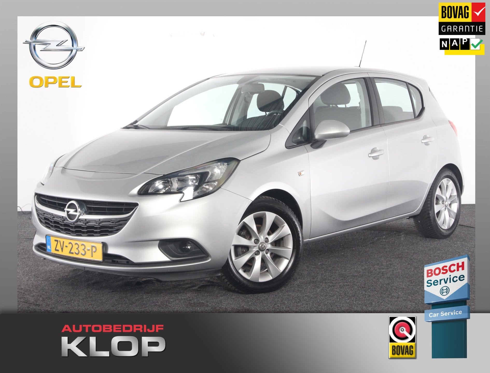 Opel Corsa 1.4 Favourite | NL-auto | navigatie | pdc achter, Auto's, Voorwielaandrijving, Gebruikt, 4 cilinders, 49 €/maand