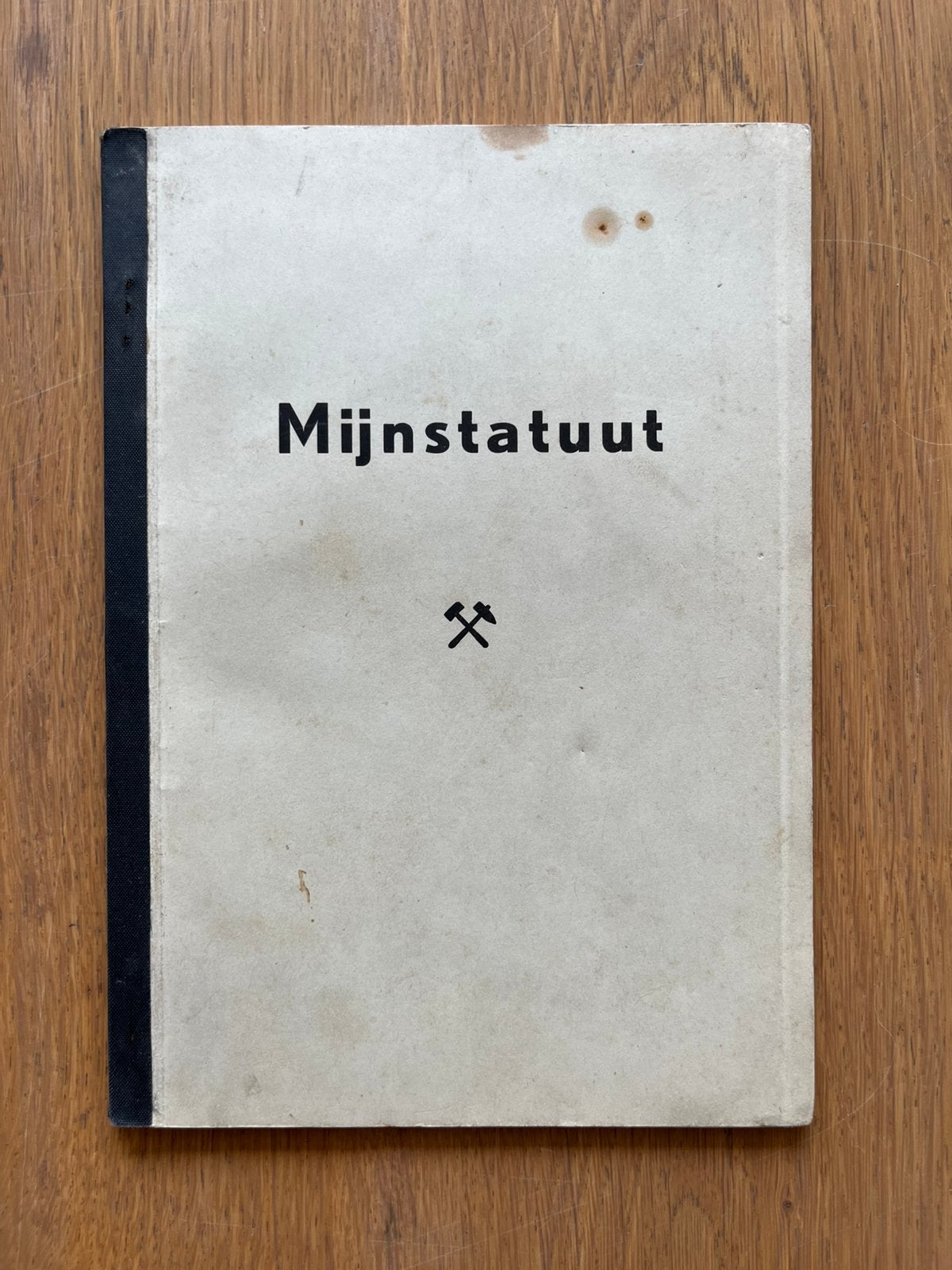 Mijnstatuut, Ophalen of Verzenden, 20e eeuw of later, Gelezen