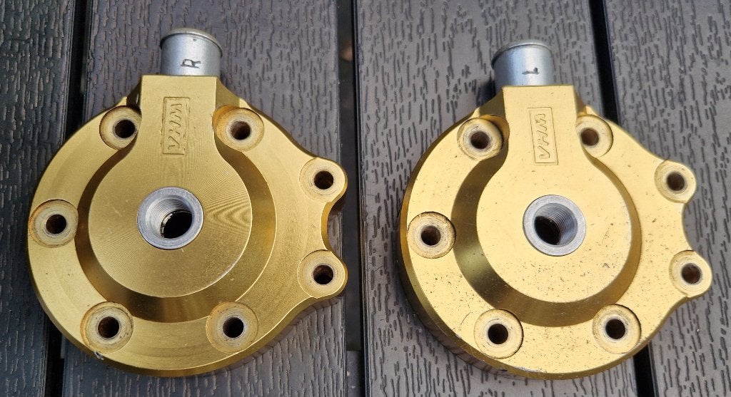 Honda vhm cilinderkoppen RS250R, Ophalen, Gebruikt