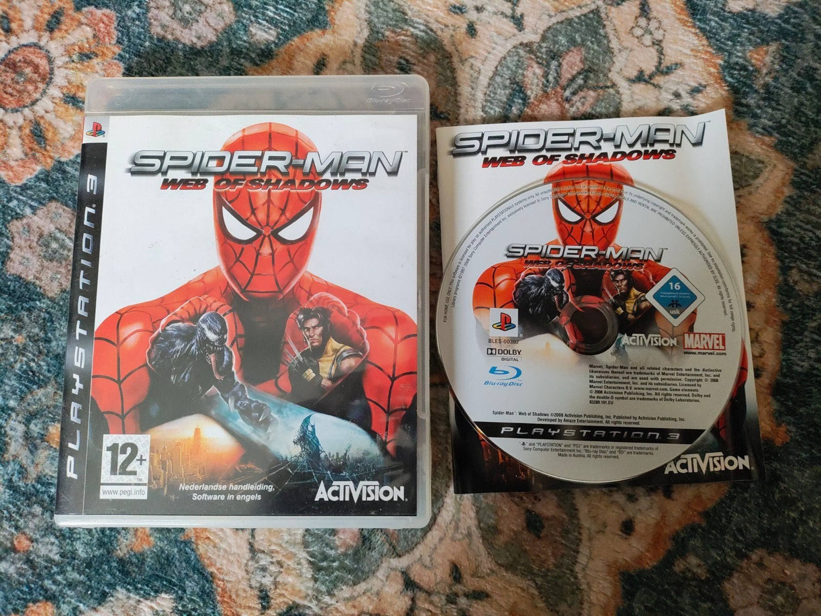 Spider-Man: Web of Shadows - PlayStation 3, Spelcomputers en Games, Games | Sony PlayStation 3, Avontuur en Actie, Gebruikt, 1 speler