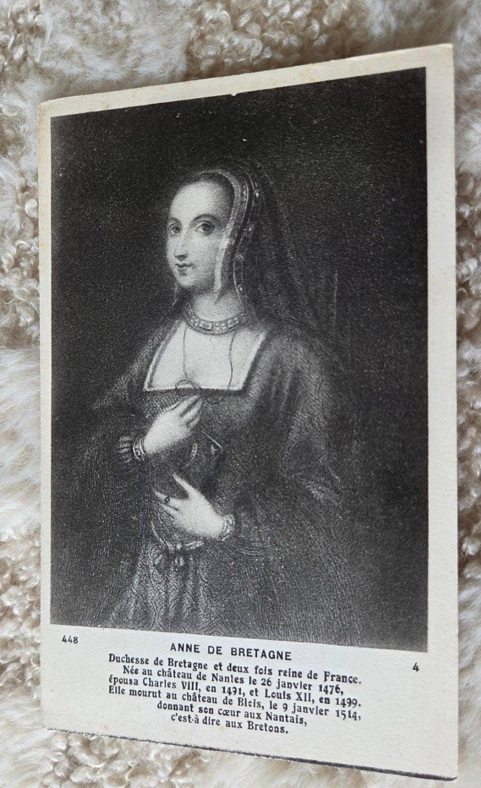 Anne de Bretagne, Verzamelen, Verzenden, Voor 1920, Ongelopen, Politiek en Historie