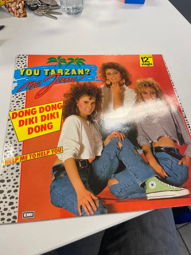 You Tarzan? Me Jane! - 12" Single, Cd's en Dvd's, Single, Ophalen of Verzenden, Zo goed als nieuw, Pop
