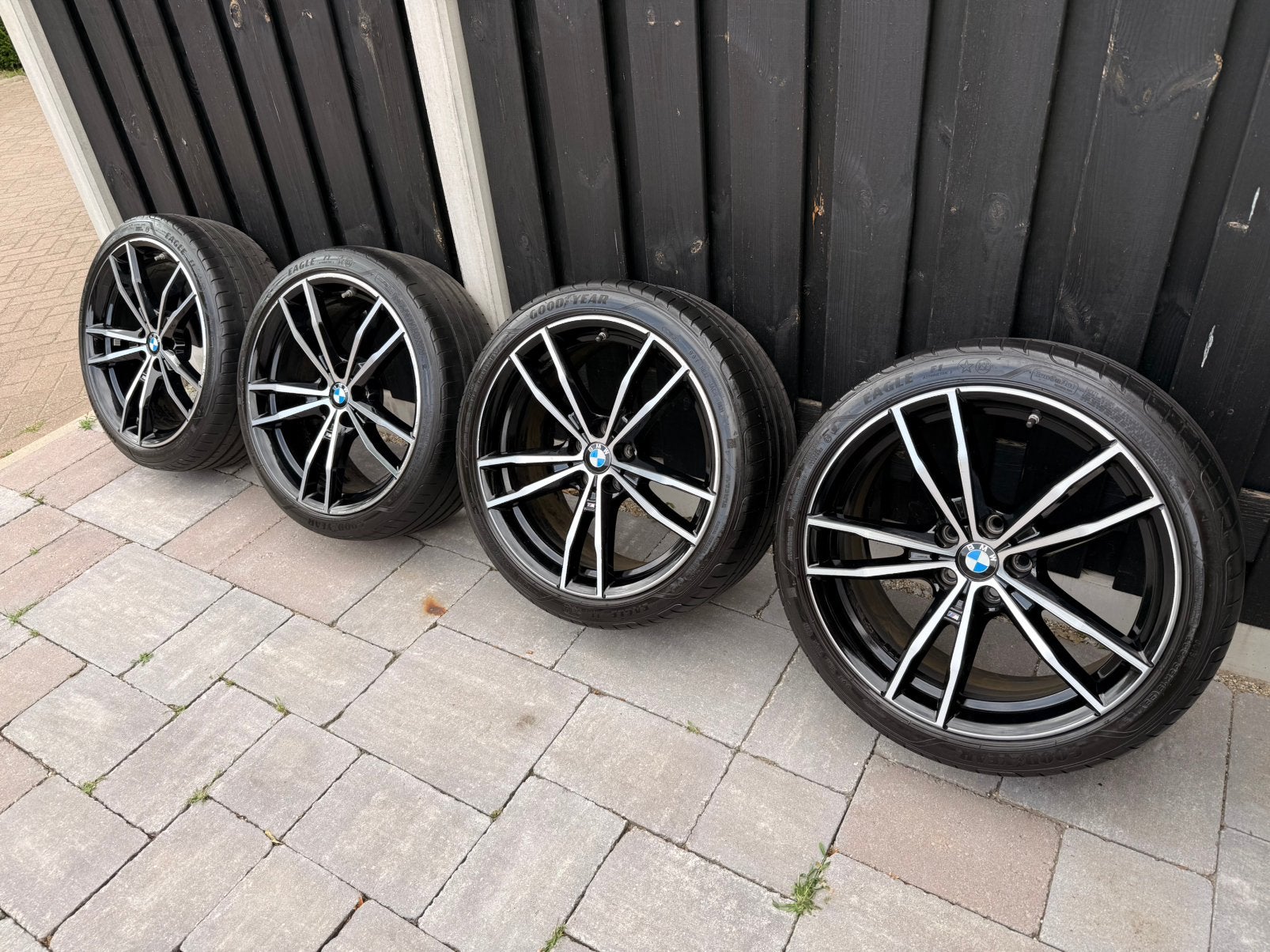 BMW OEM Styling 791M 19” Good Year F1 Eagle RunFlat banden, Gebruikt, 255 mm, Banden en Velgen, Personenwagen